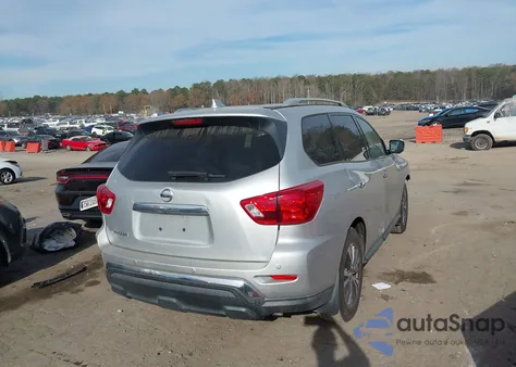 2019 Nissan Pathfinder S z USA, uszkodzony, nr VIN 5N1DR2MN8KC597615